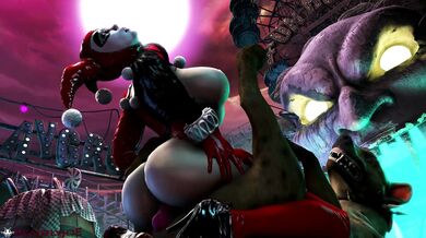 Harley Quinn's Carnival Canine Gangbang (Remastered With Sound Effects)