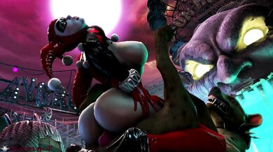 Harley Quinn's Carnival Canine Gangbang (Remastered With Sound Effects)