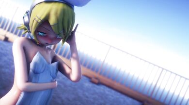 Rin Kagamine's Unclothed Sway - OCEAN DARKNESS