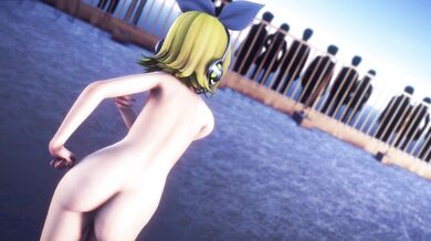 Rin Kagamine's Unclothed Sway - OCEAN DARKNESS