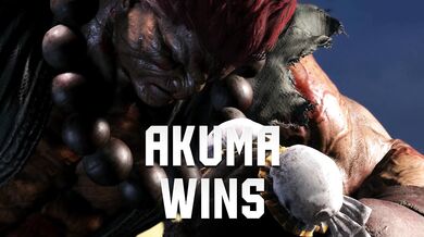 Street Fighter babes get their asses handed to them by the demon Akuma