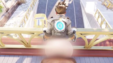 'Wet Dreams of a Lonely Maid: Censorship Edition, Starring Tracer and Blacked.'