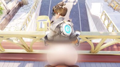 'Wet Dreams of a Lonely Maid: Censorship Edition, Starring Tracer and Blacked.'