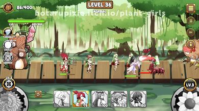 Insect Invasion Level 36 - PLANT GIRLS