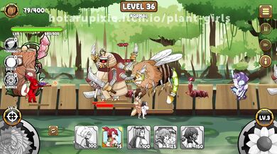 Insect Invasion Level 36 - PLANT GIRLS