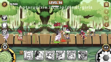 Insect Invasion Level 36 - PLANT GIRLS
