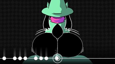 Ralsei and Kris Get Freaky in Beat Bangers