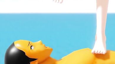 Anime Heel Job: A Foot Fetishist's Dream Come True