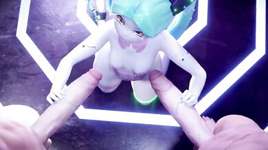Reveling in Rebecca's Anal, Facial, and Cum-filled Nightclub Romp