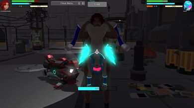 Cute Little Fighters: Arya and Nano's Sexy Urban Brawl