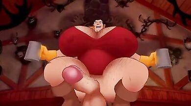 'Beauty and the Bare: Gaston's Naughty Adventure'