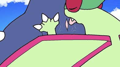 Pokemon Porn: Flygon and Garchomp Fuck Each Other's Brains Out