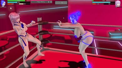 Nayla's Screaming Orgasm Overload after Blau's Rough Sex Attack in Hentai Porn Video