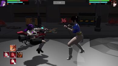 Hot Ramen Slurping Lesbians: Fai vs. Chun-Li's Savage Street Brawl