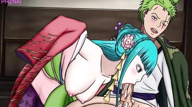 One Piece: Hiyori's Secret Desire for Zoro