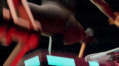 Girl from Portal receives anal destruction with a massive dick in 'Chell gets the smasher'