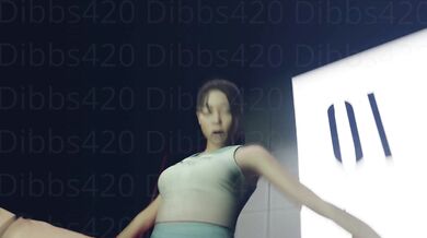 Girl from Portal receives anal destruction with a massive dick in 'Chell gets the smasher'