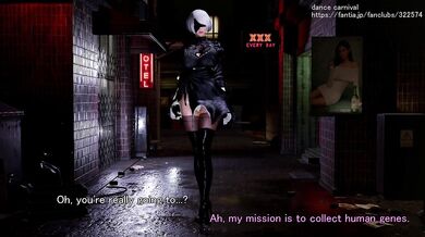 I Watched 2B Get Gangbanged by a Group of Disgusting Old Guys at the Dance Carnival