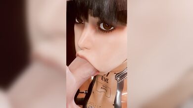 Sloppy Muddy Blowjob with Eve's Closest Up Shot - [Murky-Mucky]