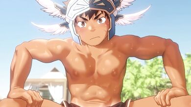 Sand, Sun, and Two Dudes: A Beach Yaoi