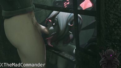 Jailbait Briar Swallows a Cock in Lockup