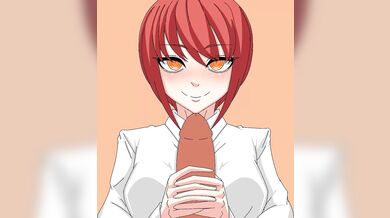 Makima's Delightful Handjob (JIZZ)