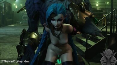 Sexy Sorceress Seized by Sinister Warlock in 'Jinx Captured by Warwick'