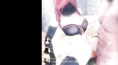 Exotic Witch Gets Banged on Instagram Live [FLOORWALKER]