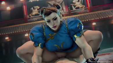 Chun-Li's Sexy Training Session Rewards Your Hard Work with Multiple Orgasms