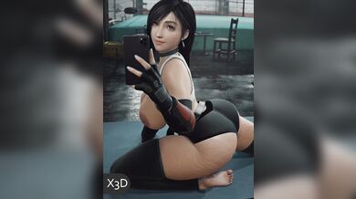 Tifa's Bootylicious Shimmy Show [X3D]