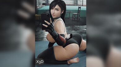 Tifa's Bootylicious Shimmy Show [X3D]