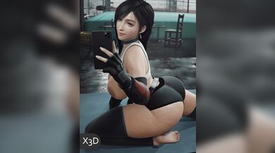 Tifa's Bootylicious Shimmy Show [X3D]