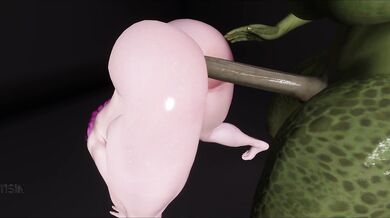 Female Futanari Dragon Ravages Stupid Bimbo