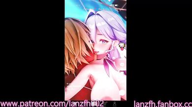 Robin Gets Railroaded by the Star Crew in NTR Porn