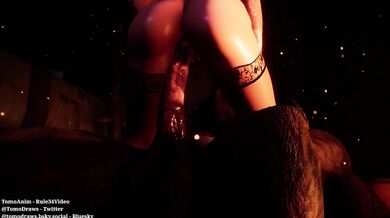 Tamed by the Beastly Minotaur in the Depths of His Dungeon