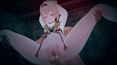 HoloLive: Iroha Kazama and Robin00