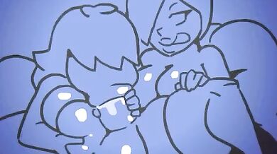 Amidst the Haunted Mansion, the Ghostly Encounter with Multiple Partners Unleashes a Storm of Lustful Desire
