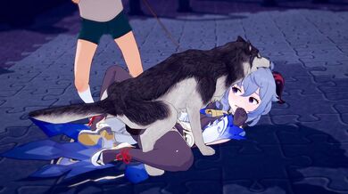 The Fertile Bitch and Her Furry Lover