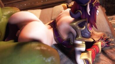 Alexstrasza's Orc Slamming Session