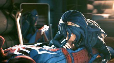 Luscious Lucina Licks Spidey's Speedy Spider