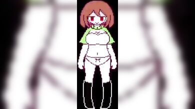 Pixellated Undertale Characters' Hardcore Erotica