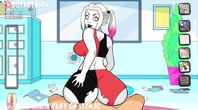 Harley Quinn's Giant Booty Cream Pie - Whorehouse
