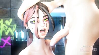 Hardcore Lesbian Action in Fortnite's Battle Royale