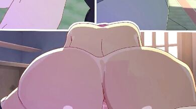 'Lightning-Cformed Yoruichi gets pounded by Keisuke in the ultimate hentai mashup'