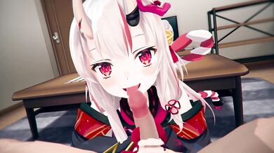 Hentai Pornstar Nakiri Ayame Live with Robin00