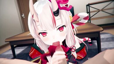 Hentai Pornstar Nakiri Ayame Live with Robin00