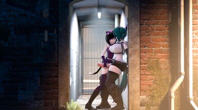 Bored and Horny in the Rain: A Wet & Wild Threesome