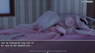 Futanari Maid's Dominating Service