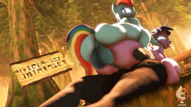 Rainbow Dash's Shipwreck Love Shack: A Hentai Adventure with My Little Pony and Pegasisters!