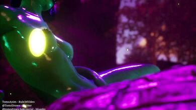 The Water Nymph and the Tree Fairy's Lustful Encounter